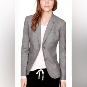 J.Crew Schoolboy Blazer in Grey wool